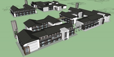 古建筑商业住宅87