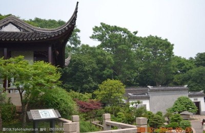 古住宅盆景图片素材
