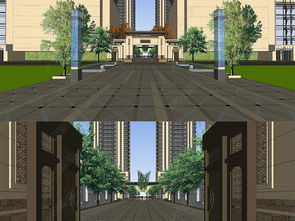 现代新古典高层住宅小区 融合传统意境与当代生活的建筑规划与景观设计